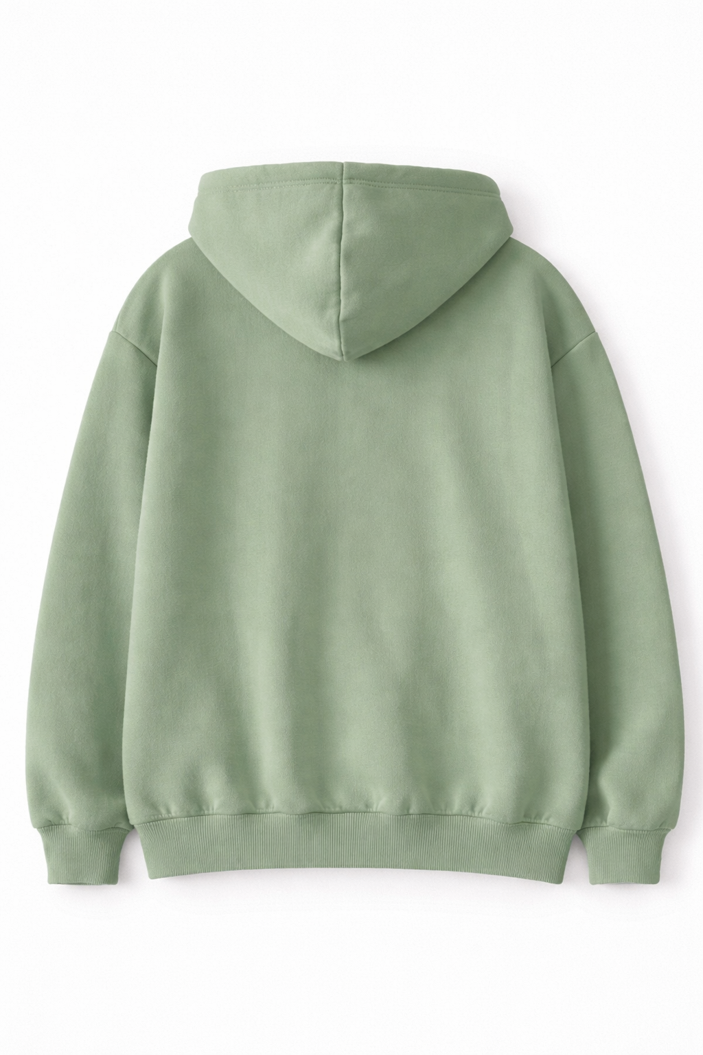 Cute Panda Friends Oversized Hoodie – Sage Green”
