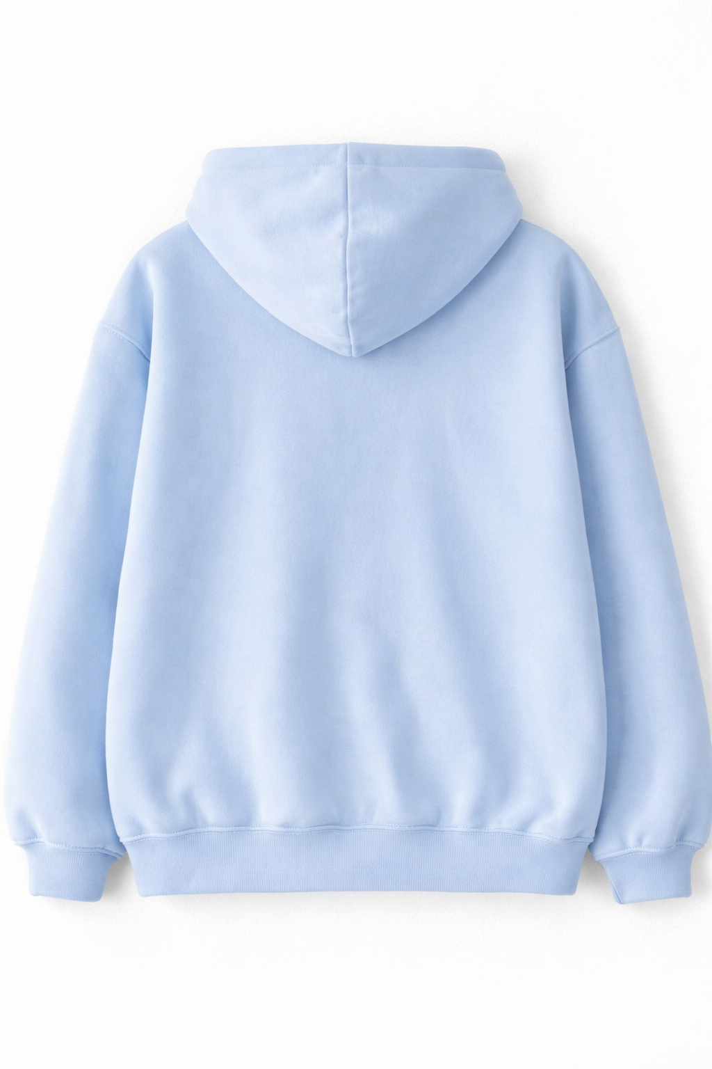 “Cute Panda Love Hoodie – Baby Blue”